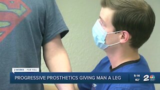 Tulsa facility asks community for help in getting man prosthetic leg