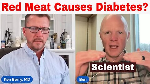 Red Meat causes Diabetes? Ben Bikman, PhD Explains...