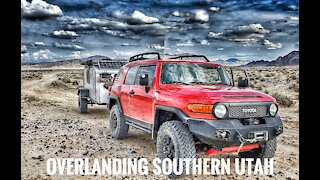 OVERLANDING SOUTHERN UTAH WITH AN OFFN ROAD TRAILER