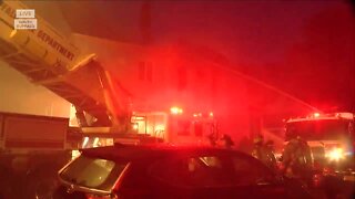 Fire rips through home in South Buffalo