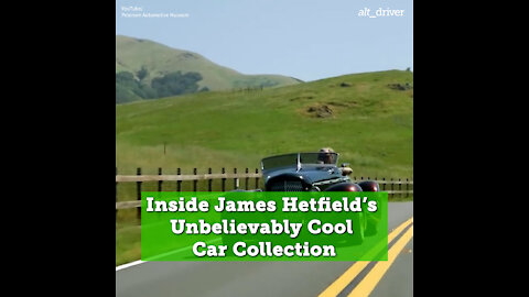 Inside James Hetfield’s Unbelievably Cool Car Collection