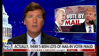 Tucker Carlson fact-checks Twitter: Actually, there has been lots of mail-in voter fraud