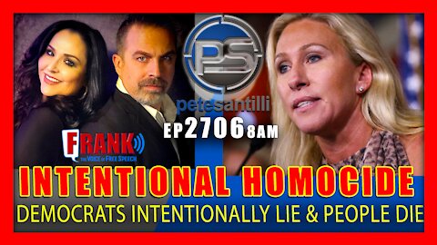 EP 2706-8AM THEY LIE & AMERICANS DIE! LEFT WING MEDIA & POLITICIANS "INCITING MASS MURDER"