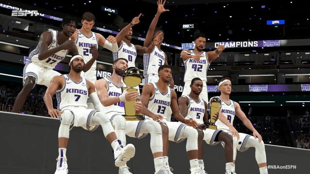 NBA 2K23 | Winning The 2022-2023 NBA Title With The Sacramento Kings