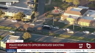 Officer shot in Escondido