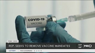 Rep. seeks to remove vaccine mandates