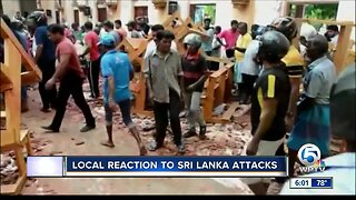 Local reaction to Sri Lanka attacks