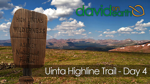 Uinta Highline Trail - Day 4