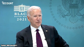Biden Makes Reference To Trump's Injecting Bleach Remark, Tries To Defend His Use of Using Notecards