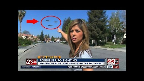 UFOs Caught On Live Broadcast
