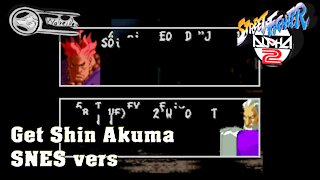 (SNES) Street Fighter Alpha 2 - 01 - Getting Shin Akuma playable