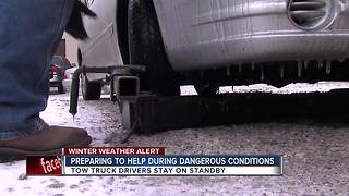 Crews battle changing conditions to clear roads