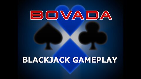 Blackjack Gameplay at Bovada