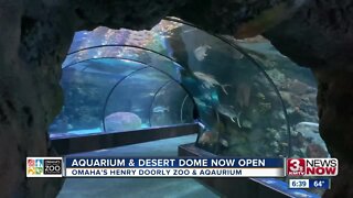 Aquarium and Dessert Dome reopen