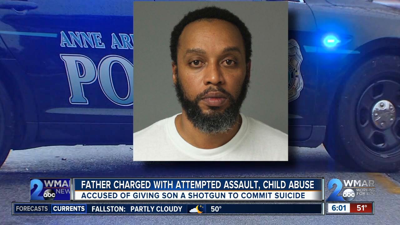 Father charged with attempted assault, child abuse