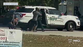 Deputy beaten while making arrest