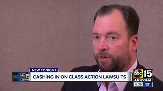 Cashing in on class action lawsuits