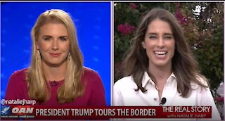 The Real Story - OAN Trump Tours Border with Christina Bobb