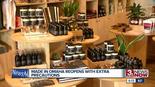 Made in Omaha reopens with extra precautions