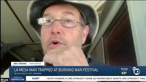 La Mesa man among thousands trapped at Burning Man festival