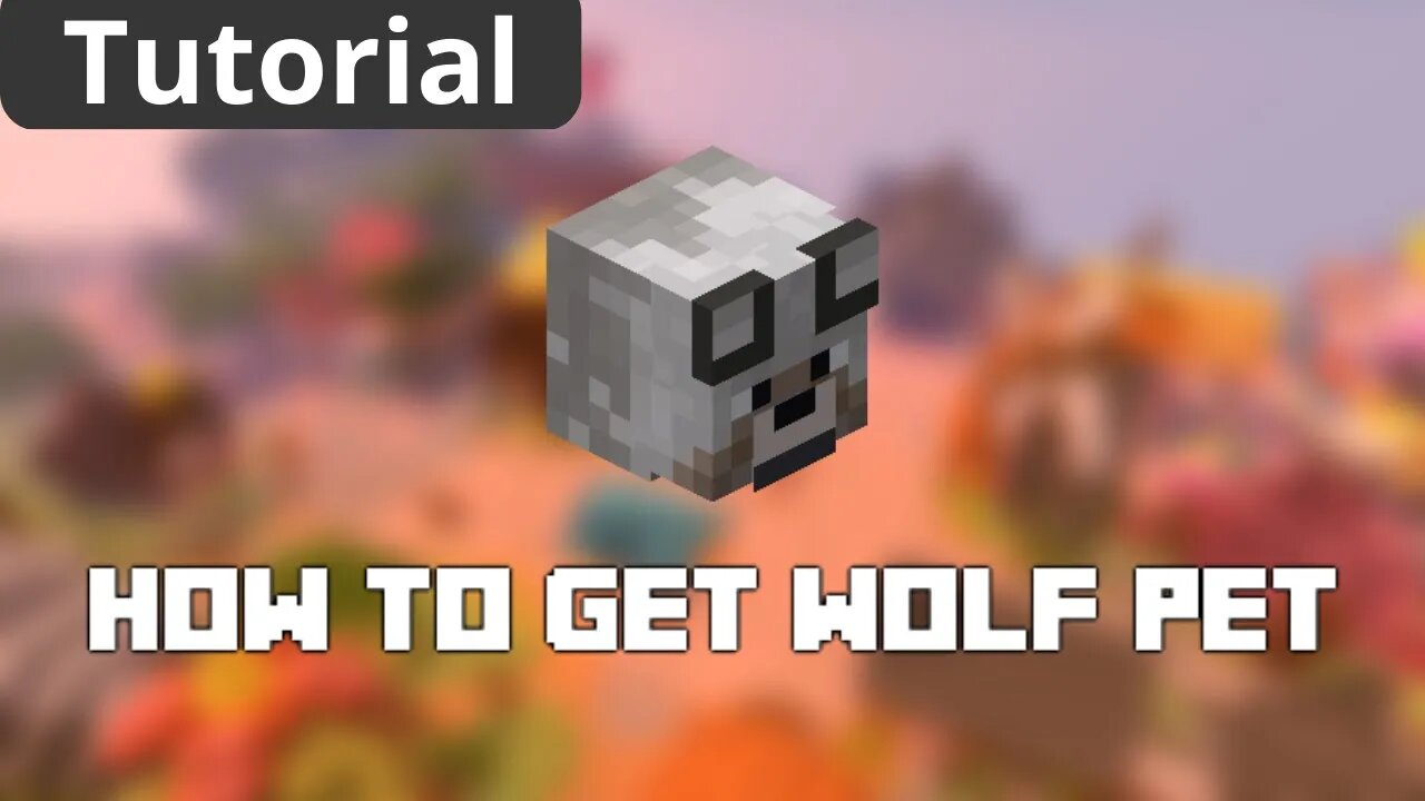 How To Get Wolf Pet