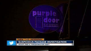 Milwaukee Police investigate suspicious package