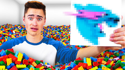 I Built Youtuber Logos in LEGO!!
