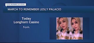 March to remember Lesly Palacio