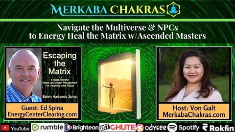 Navigate the Multiverse & NPCs to Energy Heal the Matrix w/Ascended Masters & Ed Spina: MC #96