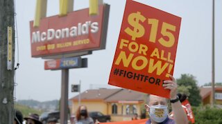 Pandemic Fuels Wage Debate In America