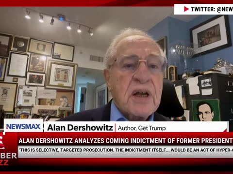 WATCH: Alan Dershowitz Analyzes Coming Indictment Of Former President Trump