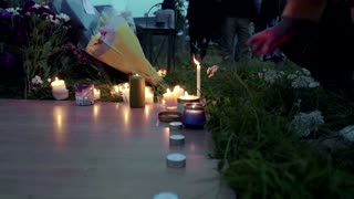 Vigil held for victims of England's mass shooting