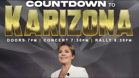 Countdown to #Karizona Concert & Rally Tonight