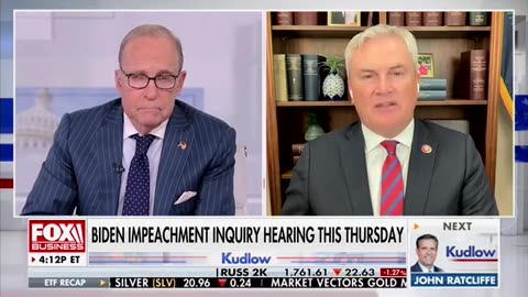 'There Certainly Has Been A Cover-Up': Comer Previews Thursday Impeachment Inquiry Hearing