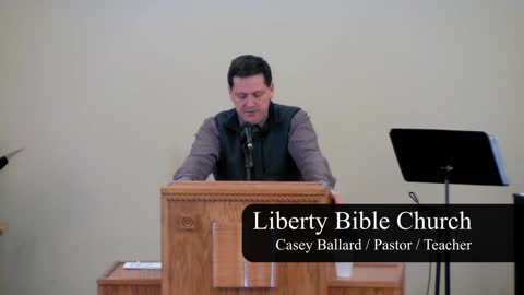 Liberty Bible Church / Care for others and Personal News / Colossians 4:7-18