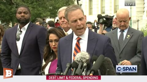 MOMENTS AGO: House Freedom Caucus holding press briefing over debt limit deal...