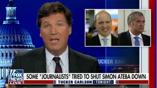 Tucker Carlson Torches the "Journalists" Who Tried to Shut Up WH Reporter Simon Ateba