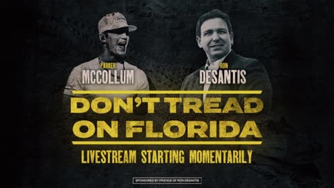 Governor DeSantis Speaks at Don’t Tread on Florida Pit Stop in Lee County
