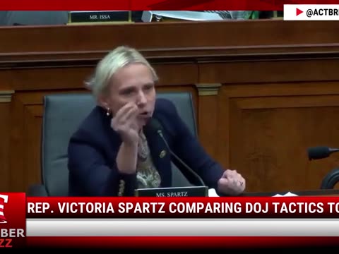Must Watch: Rep. Victoria Spartz Comparing DOJ Tactics To KGB