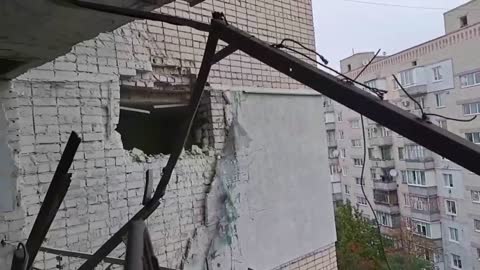 Shelling of Novaya Kakhovka at 06.00