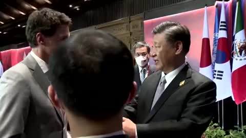 Justin Trudeau se prend une branlée par Xi Jinping
