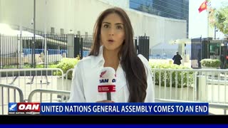 United Nations General Assembly come to an end