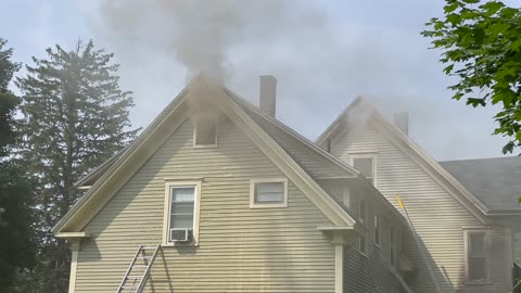 2-Alarm Fire On Hall Street In Concord