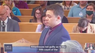 Kyle Rittenhouse collapses when Not Guilty verdict read