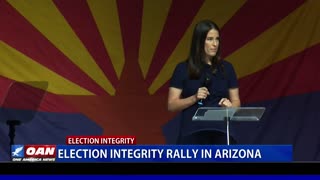Christina Bobb speaks at election integrity rally in Ariz.