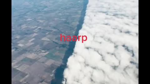 Non è naturale la linea retta tra le nuvole è Haarp