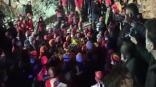 Dramatic moment 14-year-old girl is pulled from Turkey rubble after 58 hours