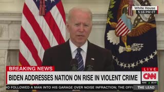 Biden Slurs Words as He Pitches New Gun Control Ideas