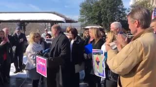 Angel Moms Rally Outside US Capitol