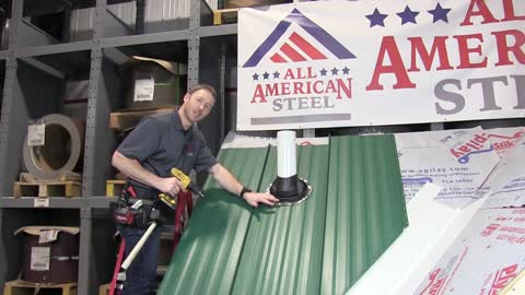 INSTALLING PIPE FLASHING – LEXINGTON & CONCORD METAL ROOFING - All American Steel